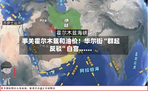 事关霍尔木兹和油价！华尔街“群起反驳	”白宫……-第2张图片