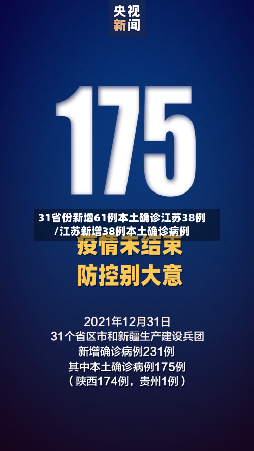 31省份新增61例本土确诊江苏38例/江苏新增38例本土确诊病例-第2张图片