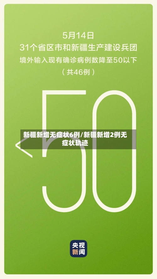 新疆新增无症状6例/新疆新增2例无症状轨迹