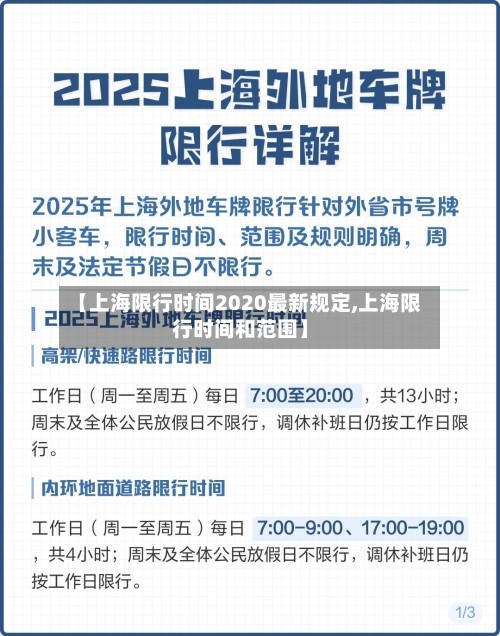 【上海限行时间2020最新规定,上海限行时间和范围】-第2张图片