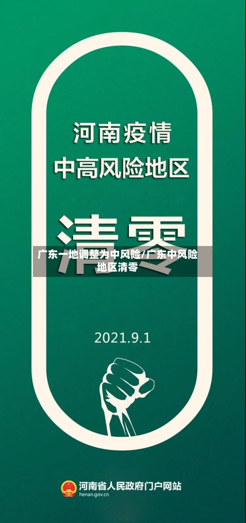 广东一地调整为中风险/广东中风险地区清零