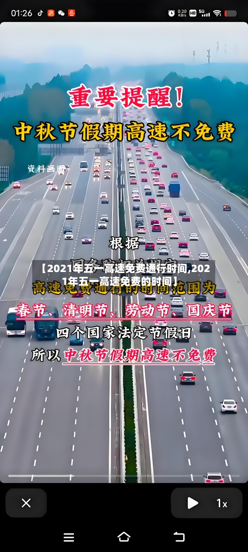 【2021年五一高速免费通行时间,2021年五一高速免费的时间】-第2张图片