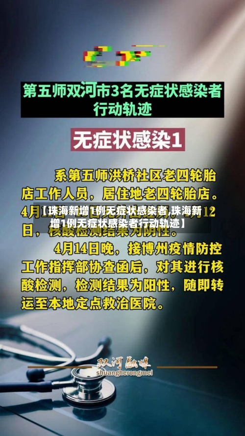 【珠海新增1例无症状感染者,珠海新增1例无症状感染者行动轨迹】