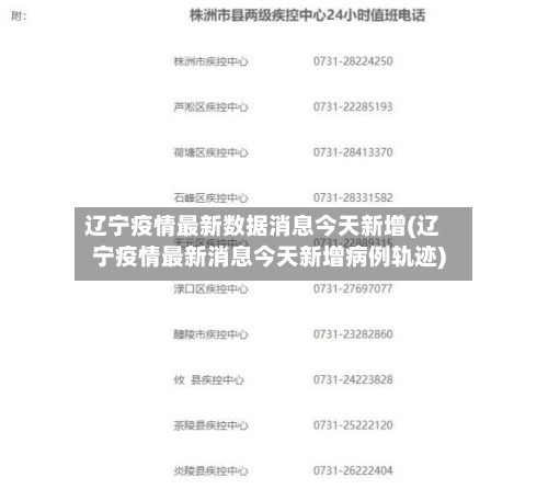 辽宁疫情最新数据消息今天新增(辽宁疫情最新消息今天新增病例轨迹)-第2张图片