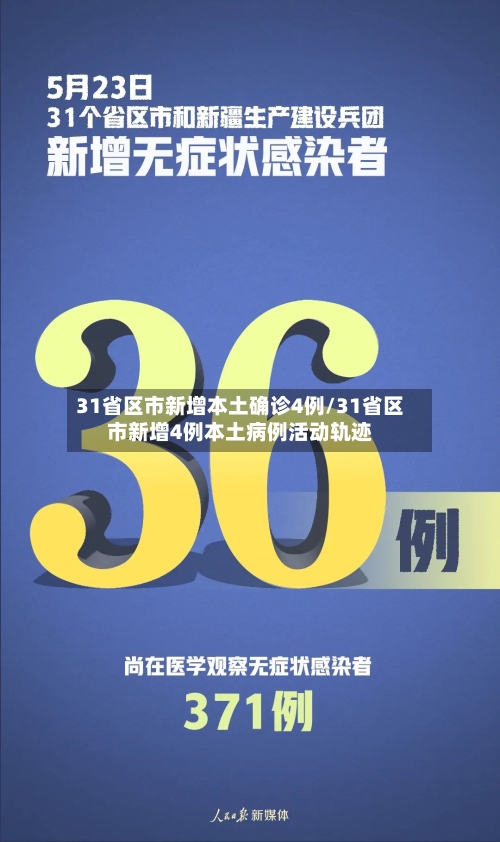31省区市新增本土确诊4例/31省区市新增4例本土病例活动轨迹-第2张图片
