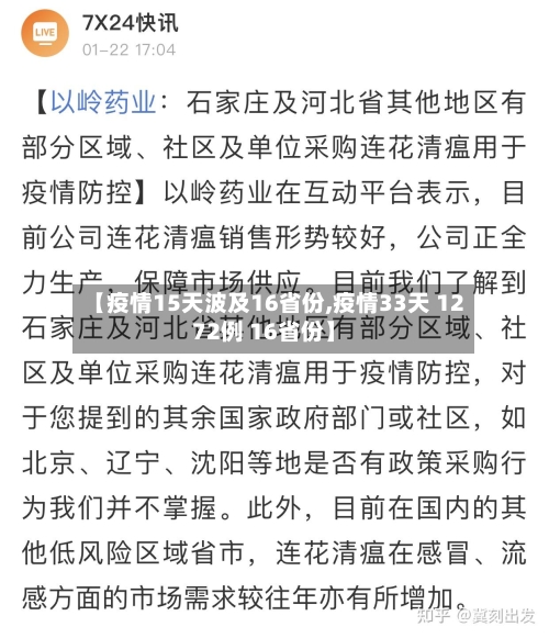 【疫情15天波及16省份,疫情33天 1272例 16省份】-第2张图片