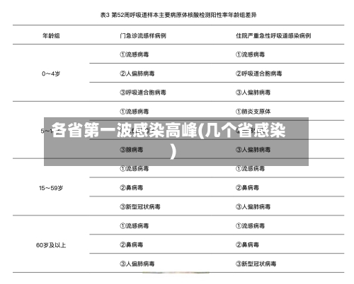 各省第一波感染高峰(几个省感染)-第2张图片