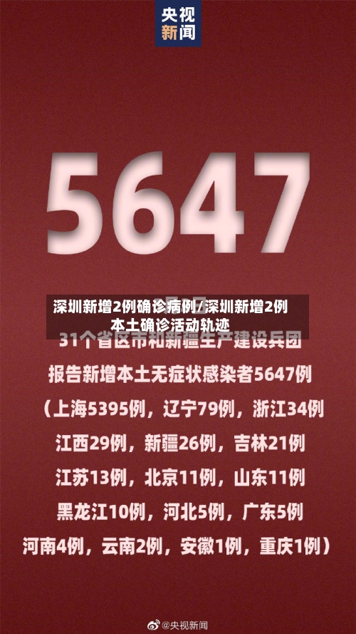 深圳新增2例确诊病例/深圳新增2例本土确诊活动轨迹-第2张图片