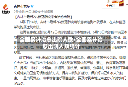 全国累计治愈出院人数/全国累计治愈出院人数统计-第2张图片