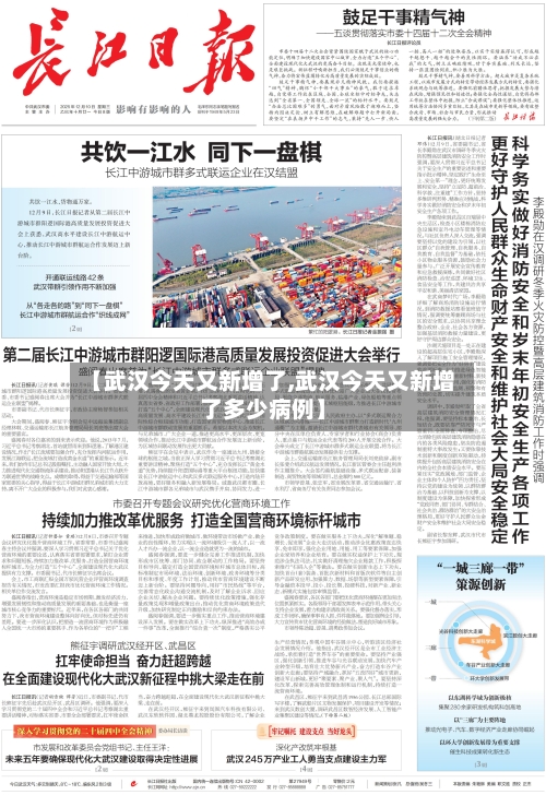 【武汉今天又新增了,武汉今天又新增了多少病例】