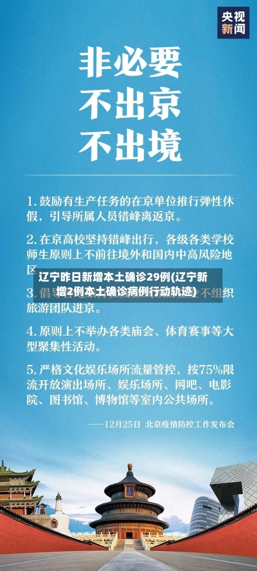 辽宁昨日新增本土确诊29例(辽宁新增2例本土确诊病例行动轨迹)-第2张图片