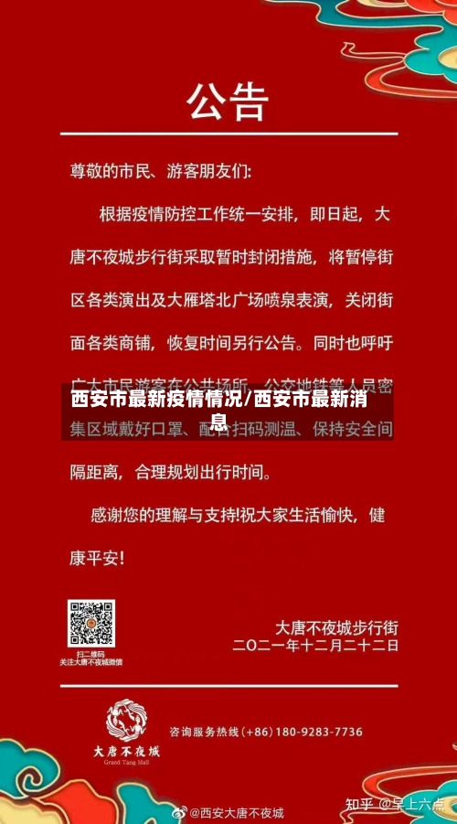 西安市最新疫情情况/西安市最新消息
