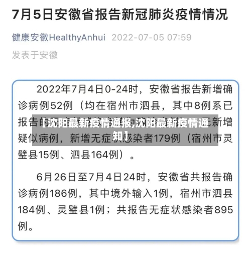 【沈阳最新疫情通报,沈阳最新疫情通知】