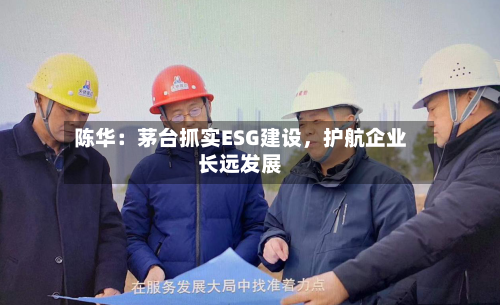 陈华：茅台抓实ESG建设	，护航企业长远发展-第2张图片