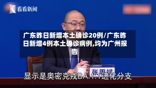广东昨日新增本土确诊20例/广东昨日新增4例本土确诊病例,均为广州报告-第2张图片